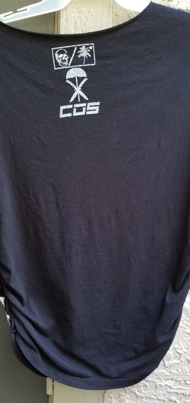 "Only Skin" off the shoulder t-shirt - Picture 6 of 6